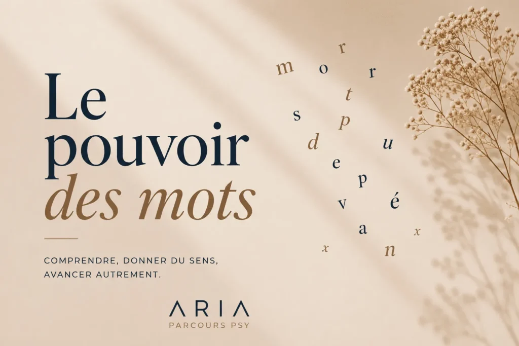Le pouvoir des mots : pourquoi mettre des mots sur ses émotions et son vécu peut aider à mieux comprendre ce que l'on traverse