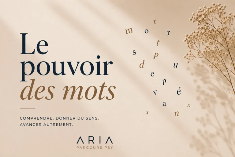 Le pouvoir des mots : pourquoi mettre des mots sur ses émotions et son vécu peut aider à mieux comprendre ce que l'on traverse