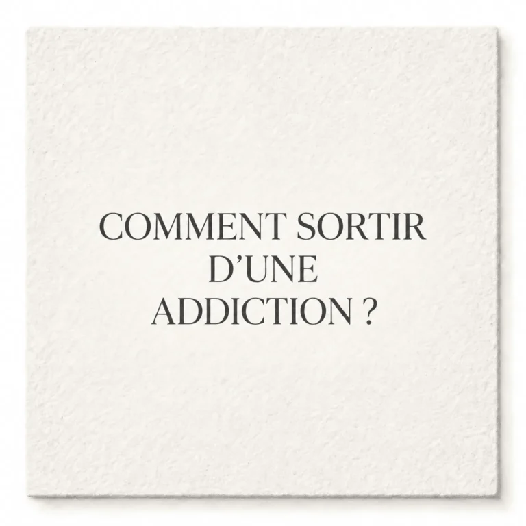 Comment sortir d’une addiction ?